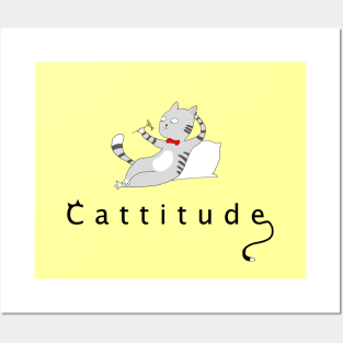 Cattitude Posters and Art